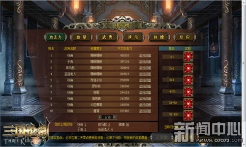 论剑排名_华山论剑